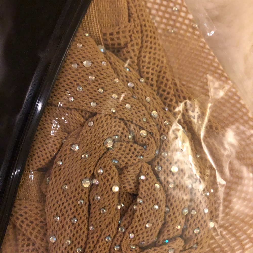 COPY - Rhinestone tights never worn - Picture 2 of 3